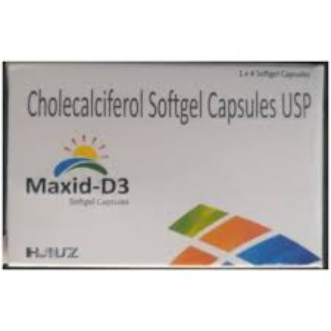 Maxid D3 Soft Gelatin Capsule